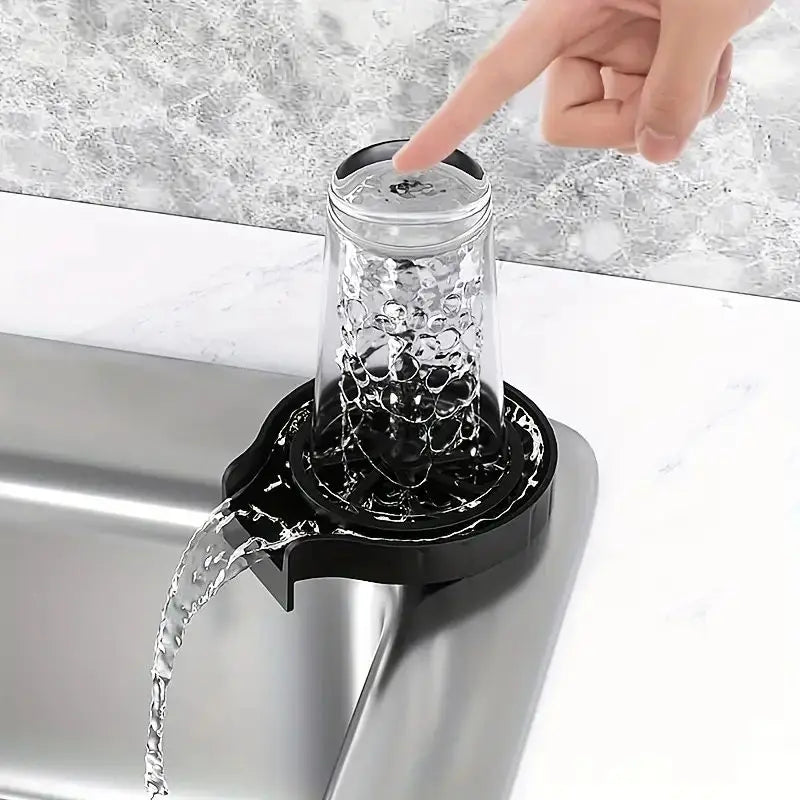 Automatic Cup Washer High Pressure Glass Cleaner 