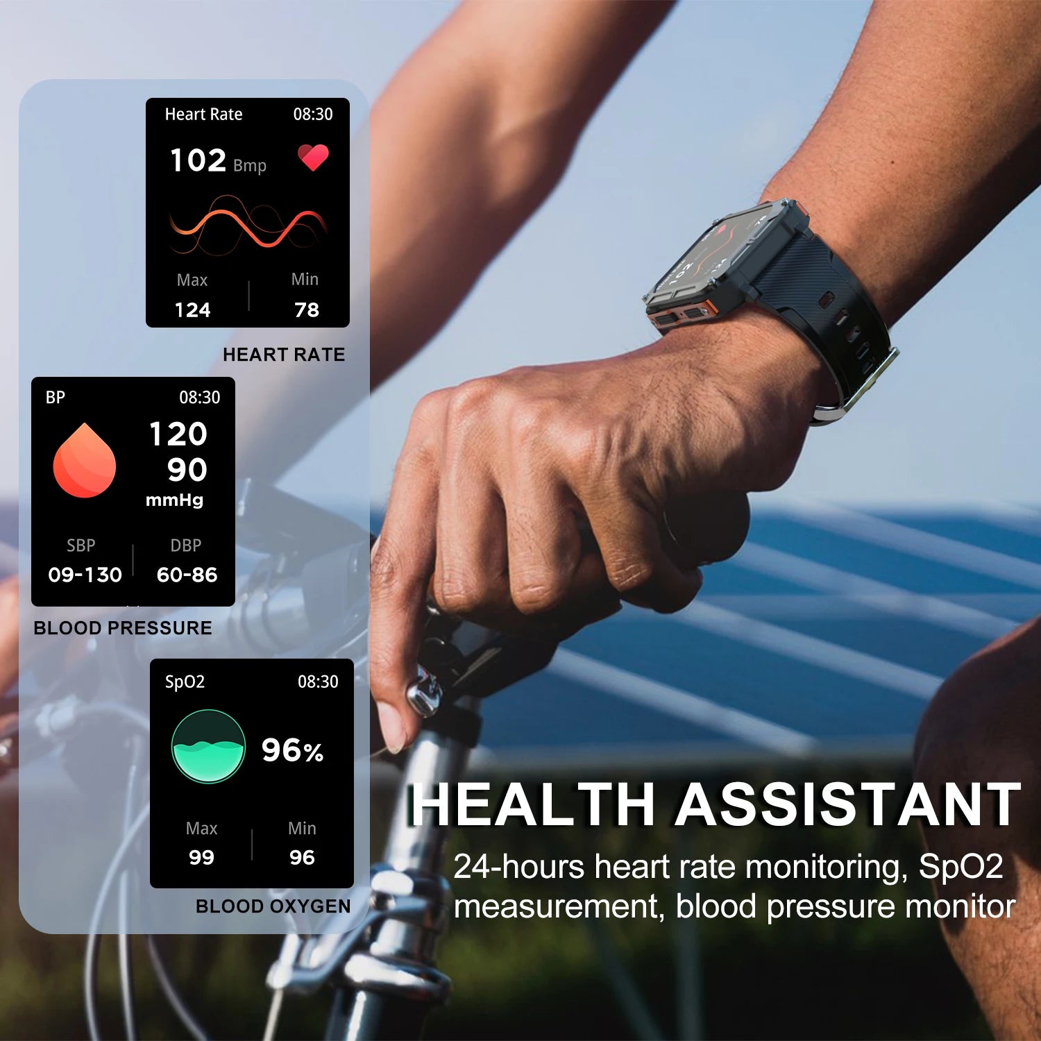 C20 Pro Smart Watch for Men – Your Ultimate Companion for Fitness and Adventure