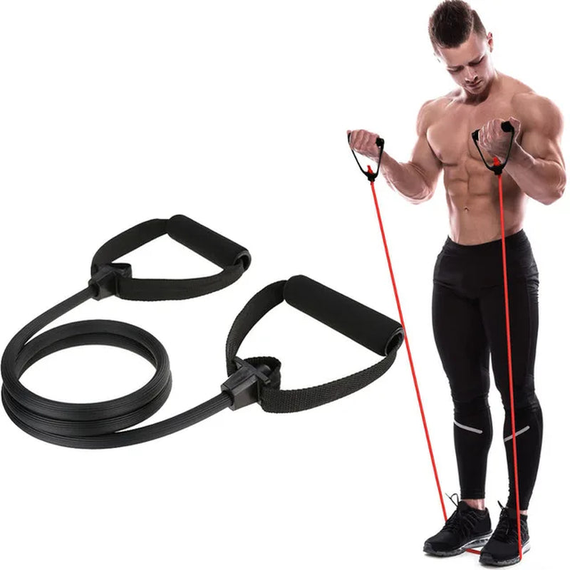 Portable Home Gym Bar – Resistance Bands Trainer for Yoga